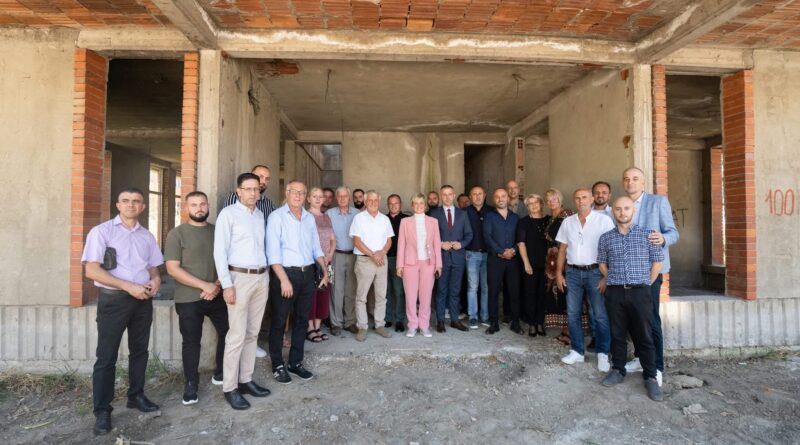 Projektet infrastrukturore të komunës së Preshevës/ Vizitë punimeve të objektit të muzeut dhe shkollës së muzikës