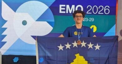 Preshevari Ajan Hajrullahu fiton medalje të bronztë në Olimpiadën Matematike Evropiane
